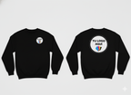 Sudadera cuello redondo personalizada impresión al frente y reverso