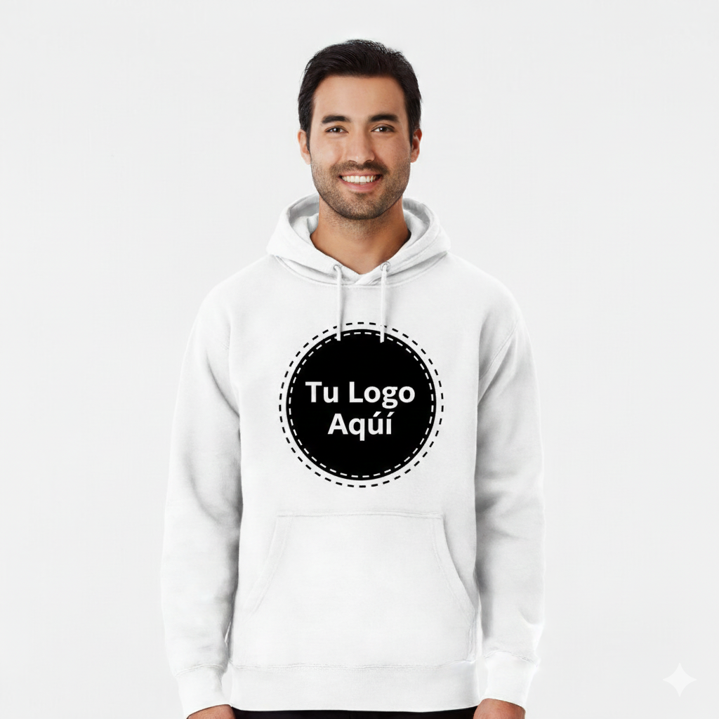 Sudadera con capucha personalizada impresión al frente