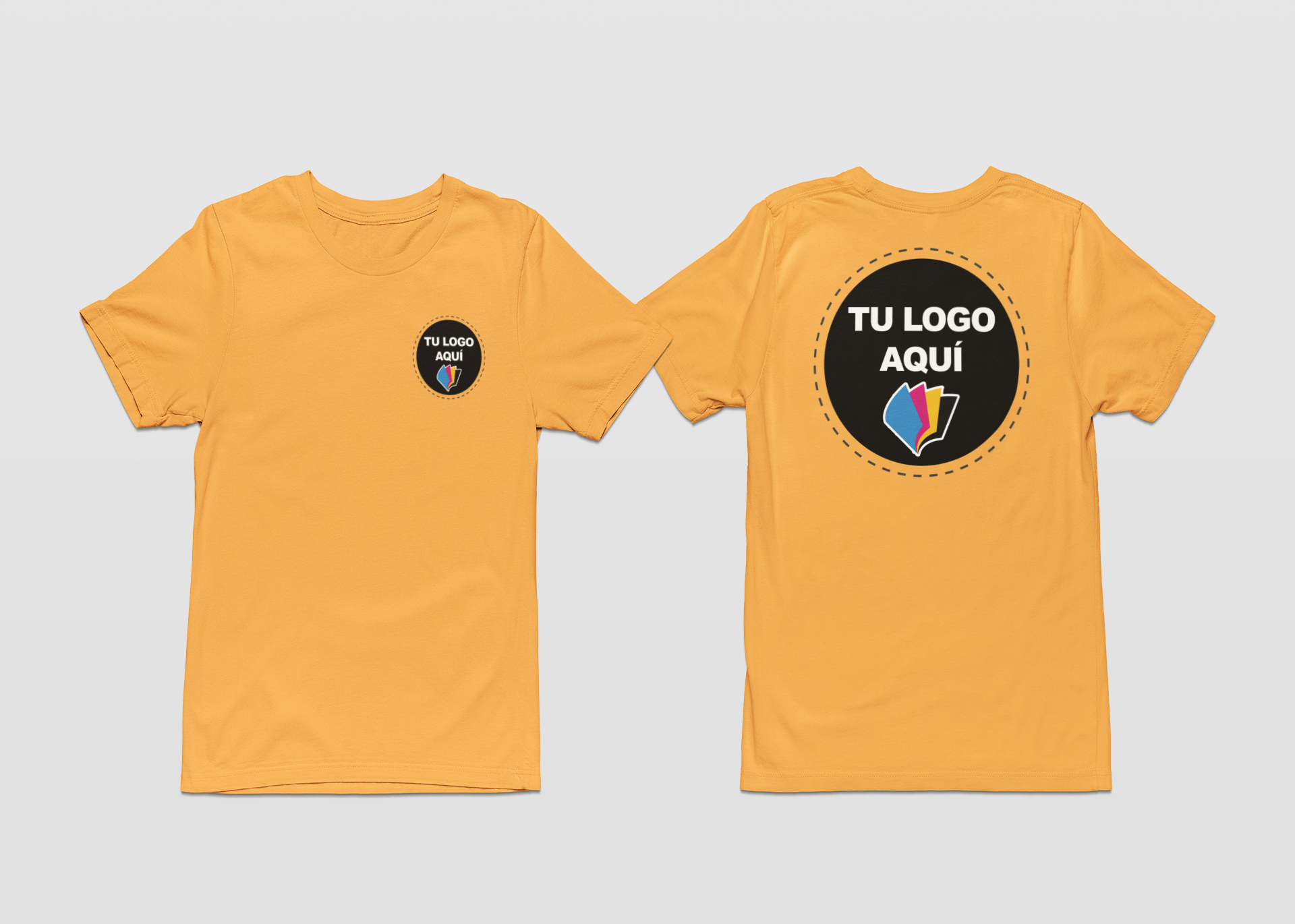 Playera Personalizada Impresión al Frente y Reverso - Manga Corta