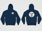 Sudadera con capucha personalizada impresión al frente y reverso