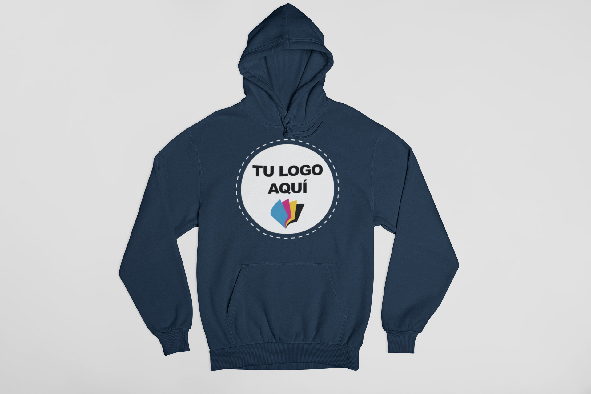 Sudadera con capucha personalizada impresión al frente